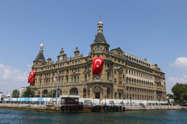 Istanbul'da Haydarpaşa tren istasyonu