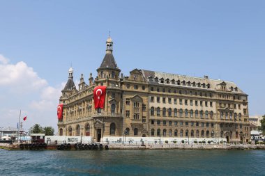 Istanbul'da Haydarpaşa tren istasyonu