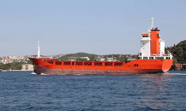 Cargo Ship in Sea — Stock Photo, Image