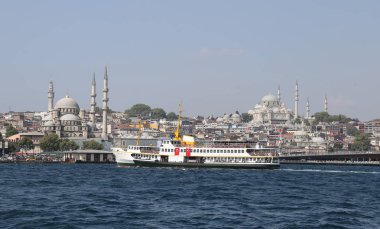 Eminönü ve Fatih bölgesinin Istanbul içi