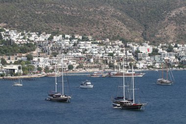 Bodrum şehir Ege sahil Mugla, Türkiye