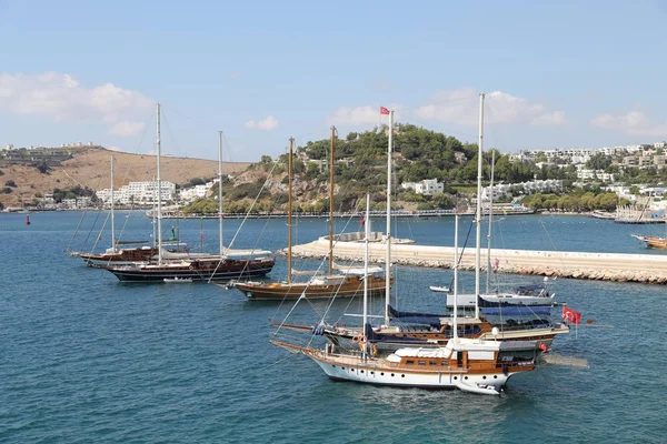 Bodrum kent Muğla şehir, Türkiye'de — Stok fotoğraf