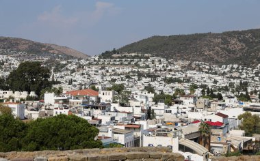 Bodrum şehir Ege sahil Muğla Türkiye'de