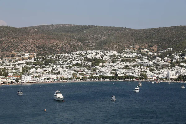 Bodrum Cidade na costa do mar Egeu da Turquia — Fotografia de Stock
