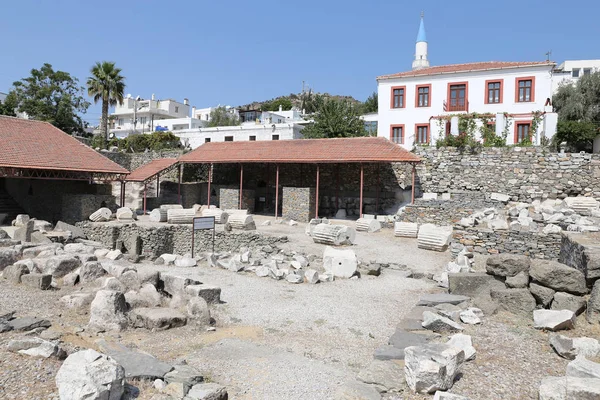 Mausoleum at Halicarnassus in Bodrum, Turkey — Stock Photo, Image