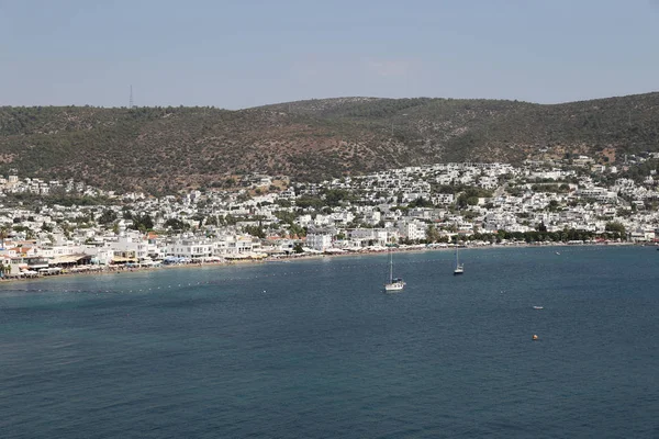 Bodrum Town in Aegean Coast of Mugla, Turkey — Stock Photo, Image