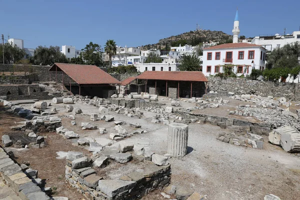 Mausoleum at Halicarnassus in Bodrum, Turkey — Stock Photo, Image