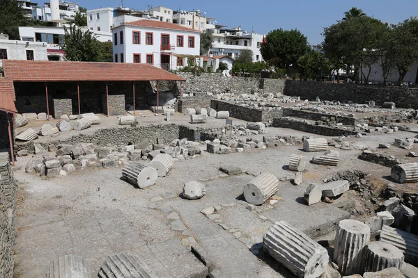 Mausoleum at Halicarnassus in Bodrum, Turkey — Stock Photo, Image