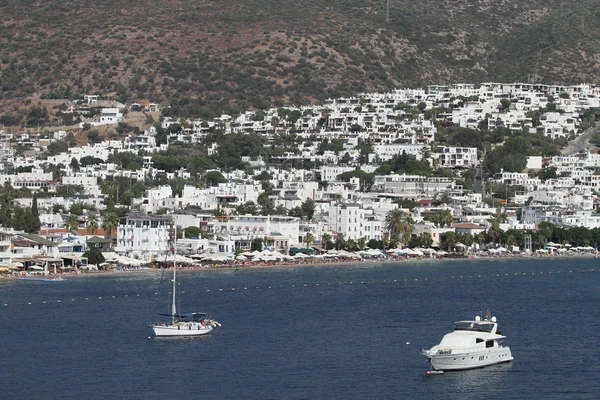 Bodrum Town in Aegean Coast of Mugla, Turquia — Fotografia de Stock