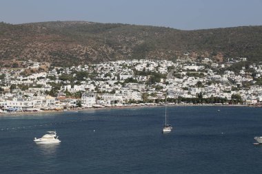Türkiye 'nin Ege kıyısındaki Bodrum Kasabası