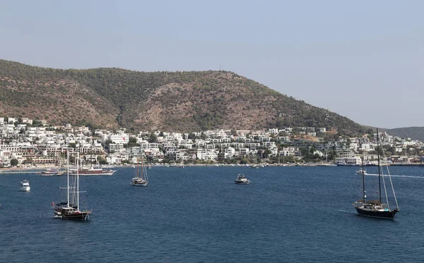 Bodrum Cidade na costa do mar Egeu da Turquia — Fotografia de Stock