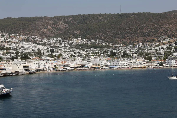 Bodrum Town in Aegean Coast of Mugla, Turquia — Fotografia de Stock