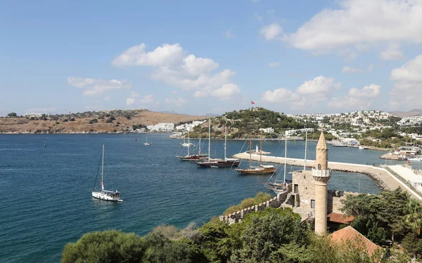 Bodrum kent Muğla şehir, Türkiye'de — Stok fotoğraf