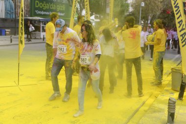 Renkli gökyüzü 5k Istanbul