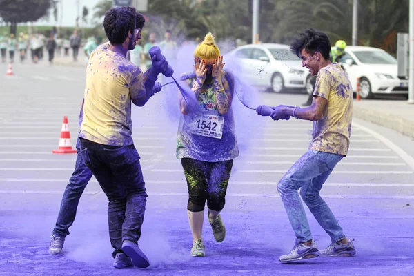 Färg Sky 5k Istanbul — Stockfoto