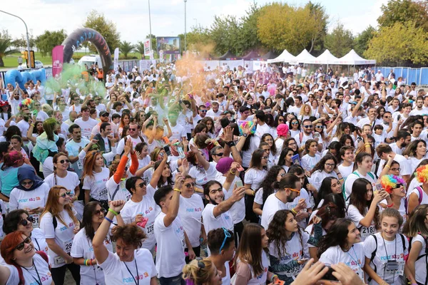 Färg Sky 5k Istanbul — Stockfoto