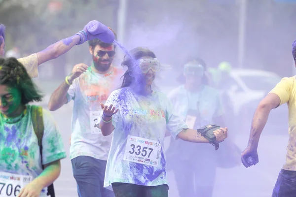 Färg Sky 5k Istanbul — Stockfoto