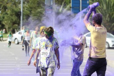 Renkli gökyüzü 5k Istanbul