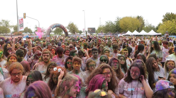 Färg Sky 5k Istanbul — Stockfoto