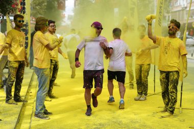 Renkli gökyüzü 5k Istanbul