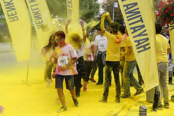 Färg Sky 5k Istanbul — Stockfoto