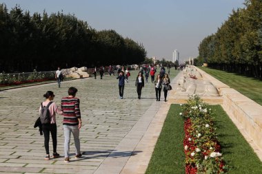 Anıtkabir 'de Lions yolu, Ankara