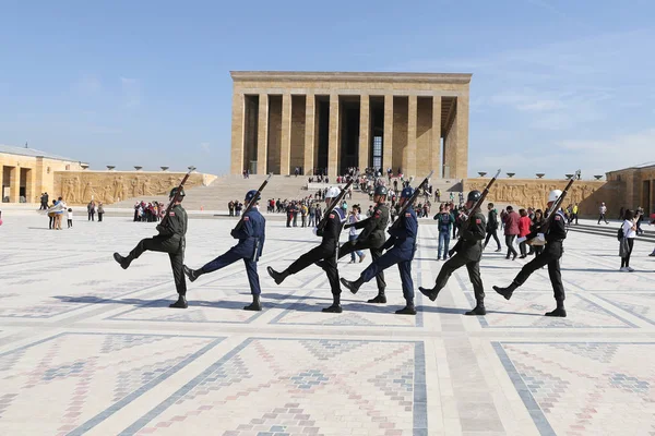 Anitkabir Mustafa Kemal Atatürk mauzóleuma — Stock Fotó