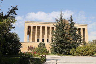 Mustafa Kemal Atatürk Ankara'da Anitkabir Türbesi