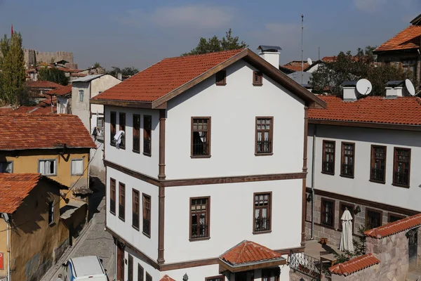 Casa turca tradicional na cidade de Ancara — Fotografia de Stock