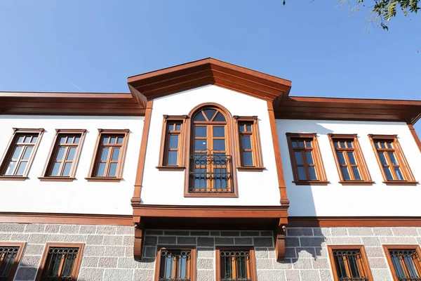 Traditionella turkiska hus i Ankara City — Stockfoto