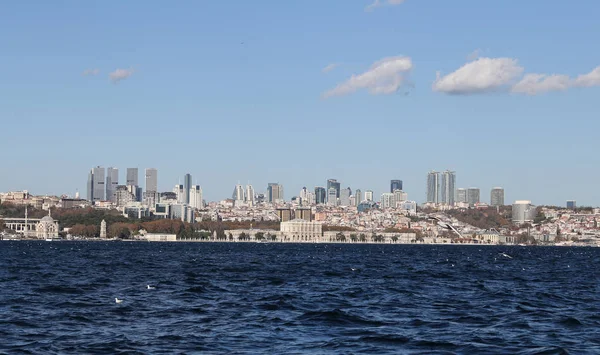Okrese Besiktas Istanbul City — Stock fotografie