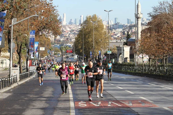 38. Istanbul maraton — Zdjęcie stockowe