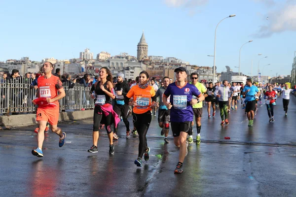 38. Istanbul maraton — Zdjęcie stockowe