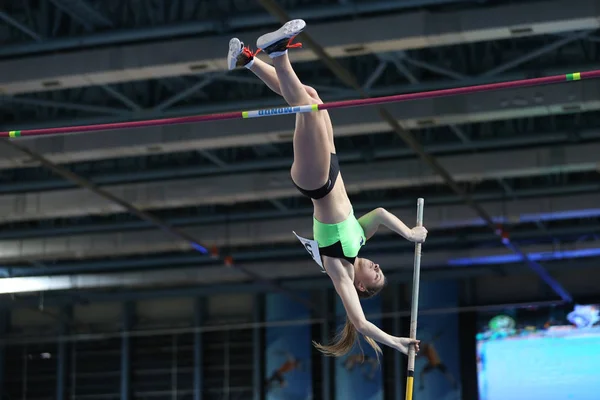 Balkan Junior indoorkampioenschappen Istanbul 2017 — Stockfoto