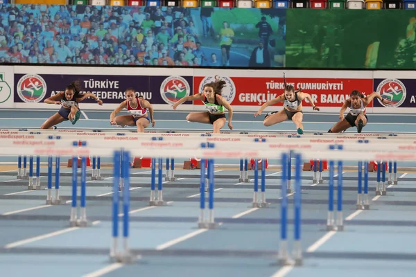 Campionati indoor junior balcanici Istanbul 2017 — Foto Stock