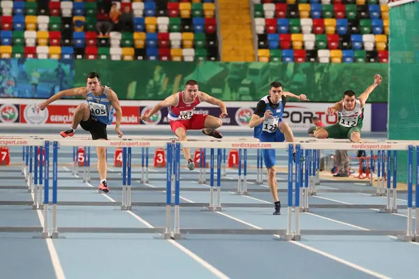 Balkan Junior Indoor Championships Istanbul 2017 — Stock Photo, Image
