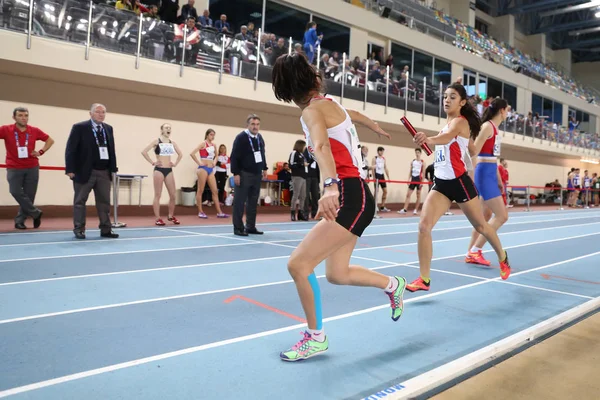 Balkan Junior Indoor Championships Istanbul 2017 — Stock Photo, Image