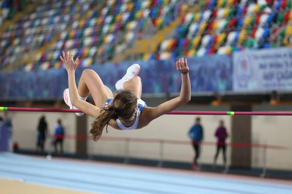 Balkan Junior inomhus-EM Istanbul 2017 — Stockfoto