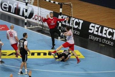 Beşiktaş Mogaz Ht ve Dinamo Bükreş hentbol maçı