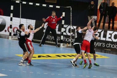 Beşiktaş Mogaz Ht ve Dinamo Bükreş hentbol maçı