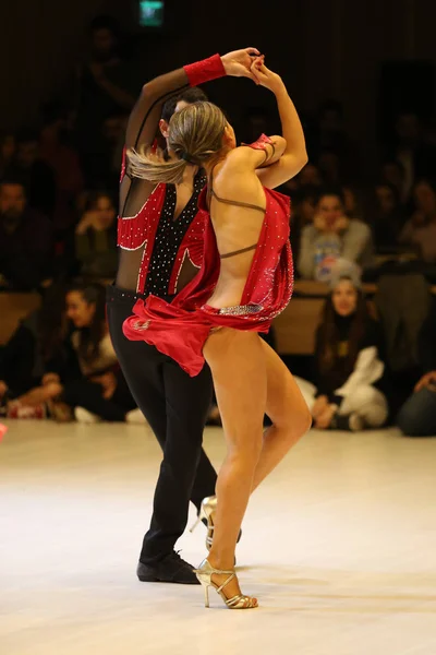 Campionato di Salsa Dance — Foto Stock