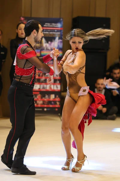 Salsa Dance Şampiyonası — Stok fotoğraf