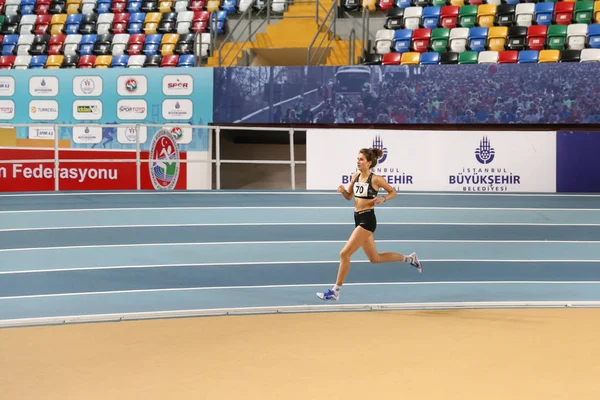 Olympisch drempel Indoor wedstrijden — Stockfoto