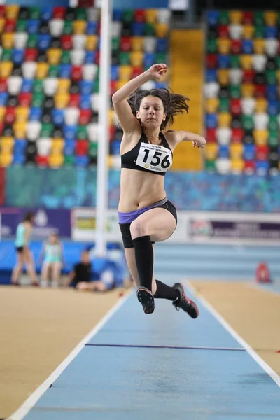 Olympisch drempel Indoor wedstrijden — Stockfoto