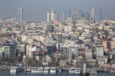 Galata ve Karaköy bölge Istanbul içi