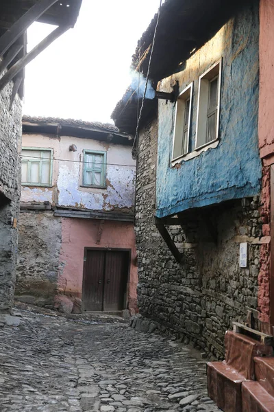 Улица в деревне Cumalikizik, Бурса, Турция — стоковое фото