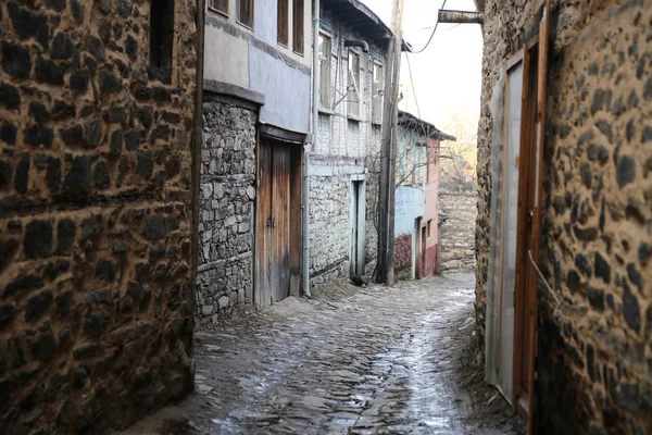 Street in Cumalikizik Village, Bursa, Turchia — Foto Stock