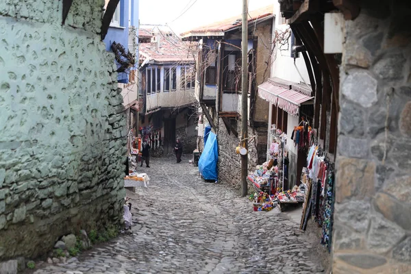 Улица в деревне Cumalikizik, Бурса, Турция — стоковое фото