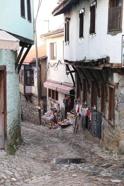 Οδός στο χωριό Cumalikizik, Προύσα, Τουρκία — Φωτογραφία Αρχείου