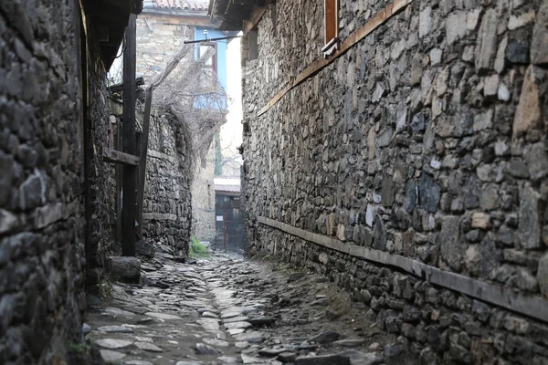 Jalan di Cumalikizik Desa, Bursa, Turki — Stok Foto